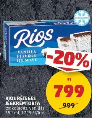 PENNY RIOS RÉTEGES JÉGKRÉMTORTA ajánlat