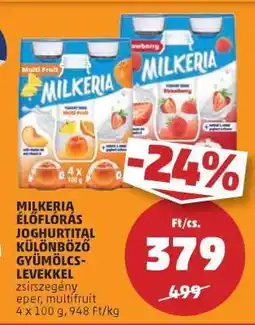 PENNY MILKERIA ÉLŐFLÓRÁS JOGHURTITAL ajánlat