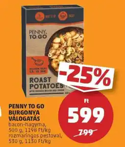 PENNY PENNY TO GO BURGONYA VÁLOGATÁS ajánlat