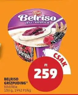 PENNY Belriso Grízpuding ajánlat