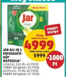 PENNY Jar All in 1 Mosogatógép Kapszula ajánlat