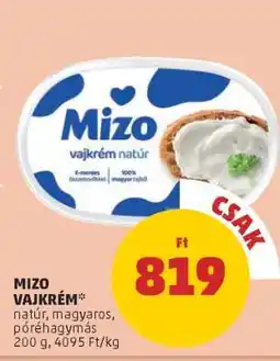 PENNY Mizo vajkrém ajánlat