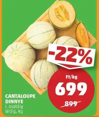 PENNY Cantaloupe dinnye ajánlat