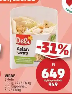 PENNY Deli Asian Wrap ajánlat