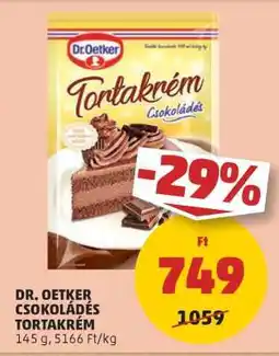 PENNY Dr. Oetker Csokoládés Tortakrém ajánlat