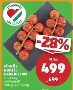 PENNY Fürtös koktélparadicsom ajánlat