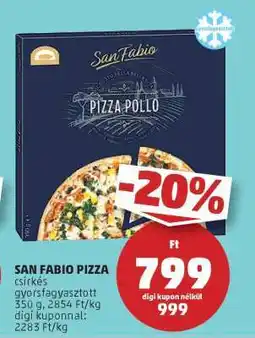 PENNY San Fabio Pizza ajánlat