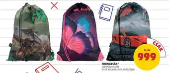 PENNY Tornazsák ajánlat