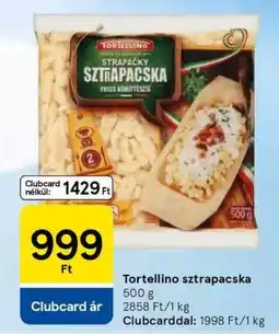 Tesco Tortellino sztrapacska ajánlat