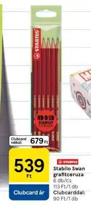 Tesco Stabilo Swan grafitceruza ajánlat