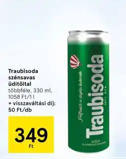 Tesco Traubisoda szénsavas üdítőital ajánlat
