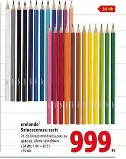 Lidl crelando Színesceruza-szett ajánlat
