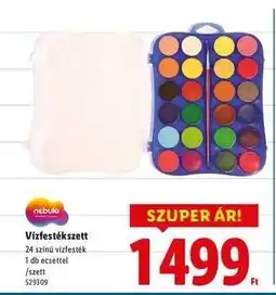 Lidl Vízfestékszett ajánlat