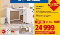 Lidl LIVARNO home Íróasztal ajánlat