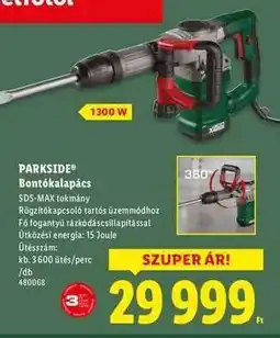 Lidl PARKSIDE Bontókalapács ajánlat