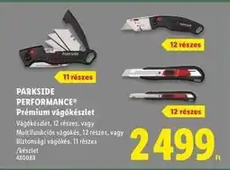 Lidl PARKSIDE PERFORMANCE Prémium vágókészlet ajánlat