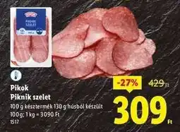 Lidl PIKOK Piknik szelet ajánlat