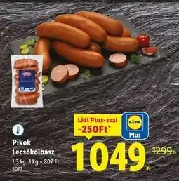 Lidl PIKOK Lecsókolbász ajánlat