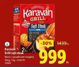Lidl KARAVÁN GRILL SAJT STEAK ajánlat