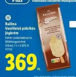 Lidl BALLINO Vaníliaízű pálcikás jégkrém ajánlat