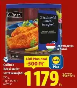 Lidl CULINEA Bécsi szelet sertéskarajból ajánlat