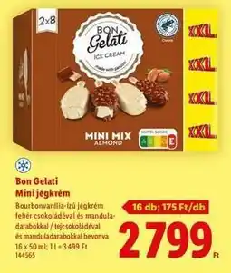 Lidl Bon Gelati Mini jégkrém ajánlat
