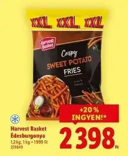 Lidl Harvest Basket Édesburgonya ajánlat