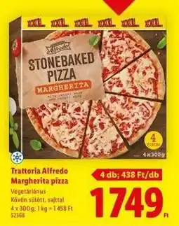 Lidl TRATTORIA ALFREDO Margherita pizza ajánlat