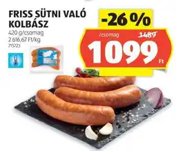 ALDI FRISS SÜTNI VALÓ KOLBÁSZ ajánlat