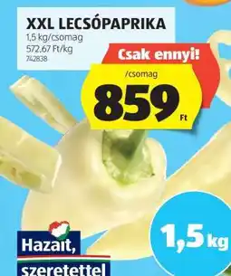 ALDI XXL Lecsópaprika ajánlat