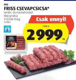 ALDI Friss csevapcsicsa ajánlat