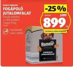 ALDI ROMEO PREMIUM FOGÁPOLÓ JUTALOMFALAT ajánlat