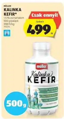 ALDI MÜLLER KALINKA KEFIR ajánlat