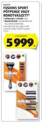 ALDI Gillette Fusion5 Sport ajánlat