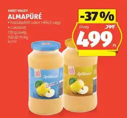 ALDI SWEET VALLEY ALMAPÜRÉ ajánlat
