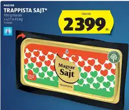 ALDI Magyar Trappista Sajt ajánlat