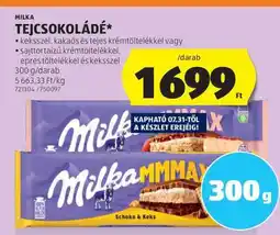 ALDI Milka tejcsokoládé ajánlat