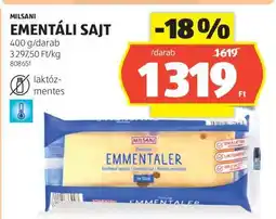 ALDI Milsani Ementáli Sajt ajánlat