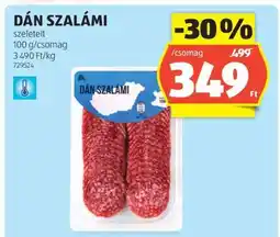 ALDI Dán szalámi ajánlat