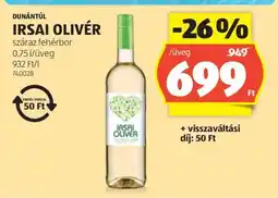 ALDI Dunántúl Irsai Olivér ajánlat