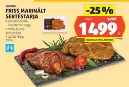ALDI Friss Marinált Sertéstarja ajánlat