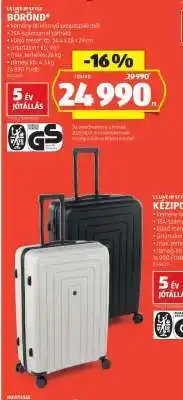 ALDI Bőrönd ajánlat