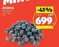 ALDI Áfonya ajánlat