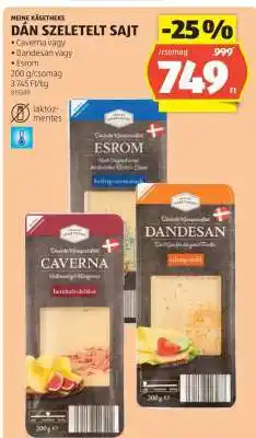 ALDI Dán szeletelt sajt ajánlat