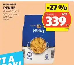 ALDI Cucina Nobile Penne ajánlat