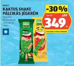 ALDI Nestlé Kaktus Shake Pálcikás Jégkrém ajánlat