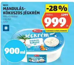 ALDI Mucci Mandulás-Kókuszos Jégkrém ajánlat