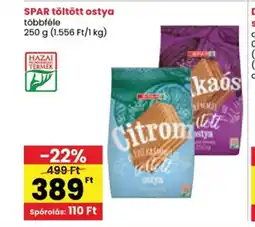 Spar SPAR töltött ostya ajánlat