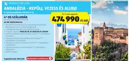 ALDI Spanyolország Andalúzia - Repülj, vezess és aludj! ajánlat