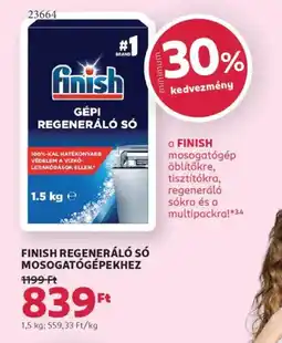 Rossmann Finish Regeneráló Só mosogatógépekhez ajánlat